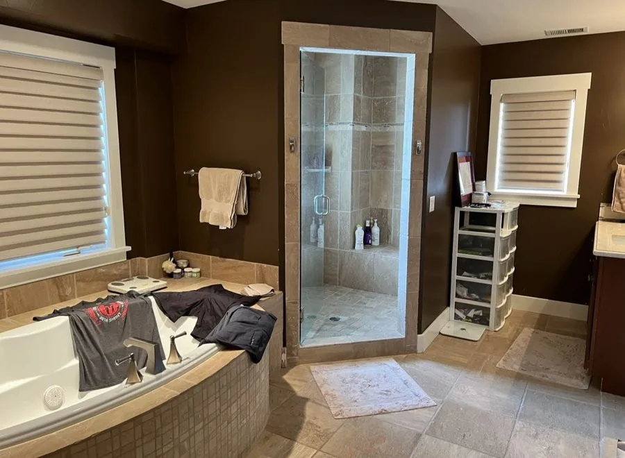 Primary Bathroom before