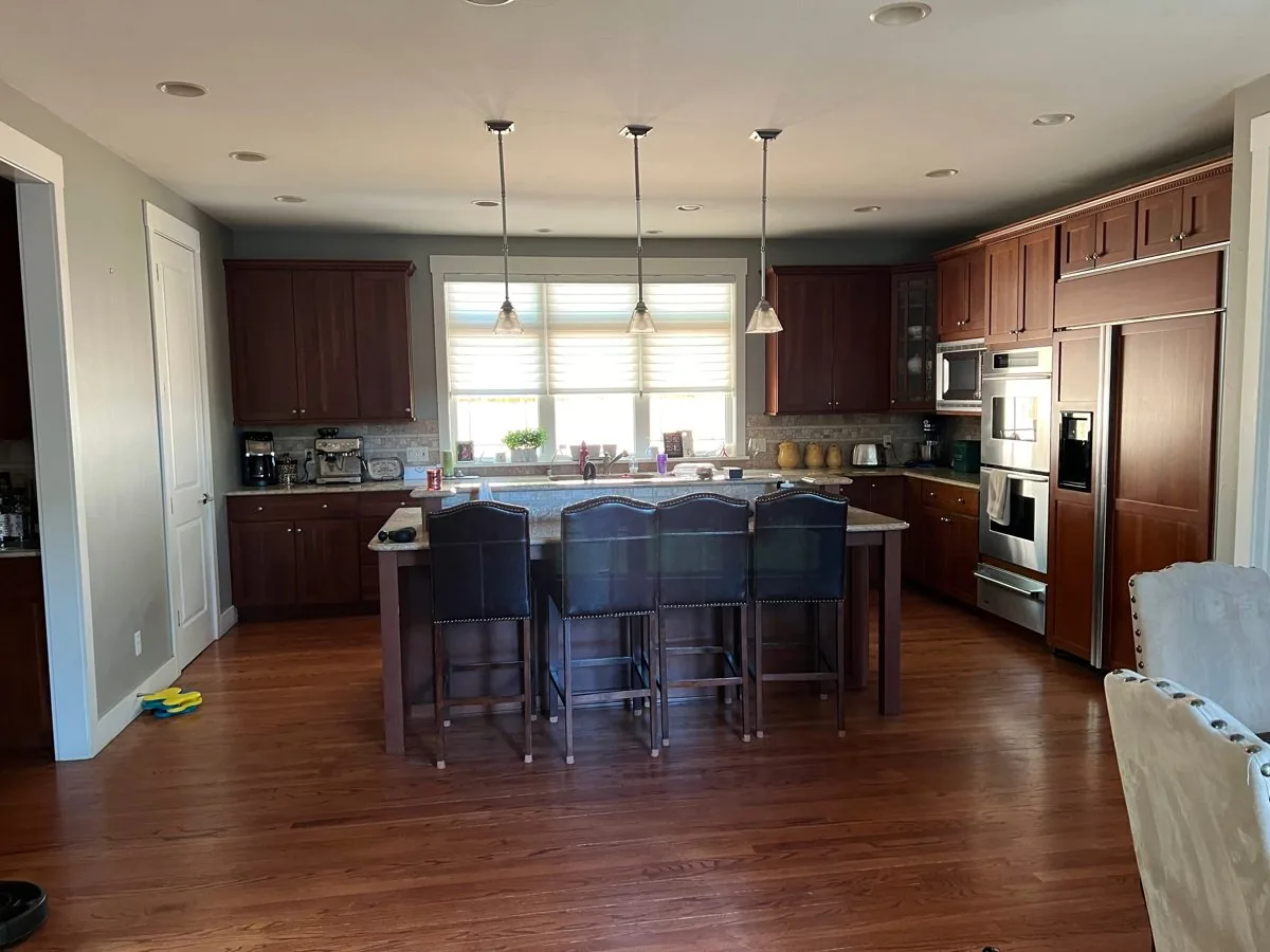 Kitchen before